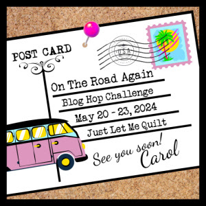 On the Road Again Blog Hop Challenge