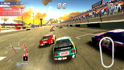 Speedway Racing game screenshot