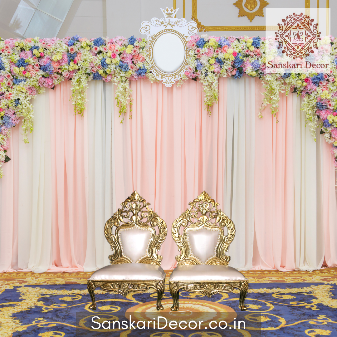 Wedding Vidhi Mandap Chairs | Sanskari Decor