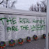 Canadian Remembrance Day memorial defaced with graffiti