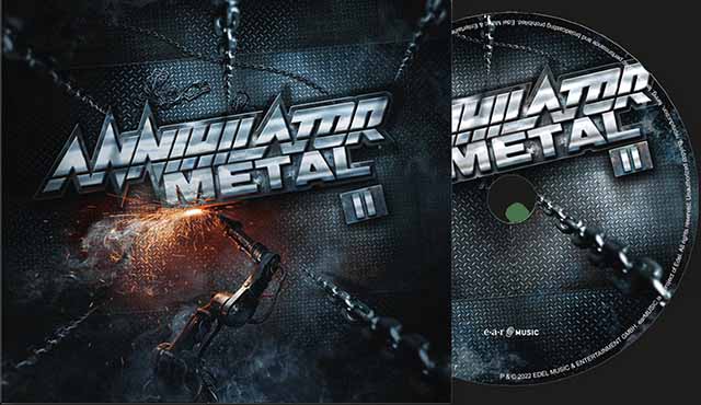 Ο δίσκος των Annihilator 'Metal II'