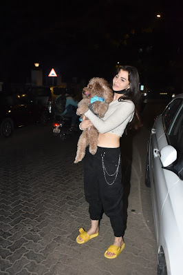 Giorgia Andriani spotted at Bandra