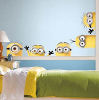 RoomMates Despicable Minions Peel And Stick Wall Decals