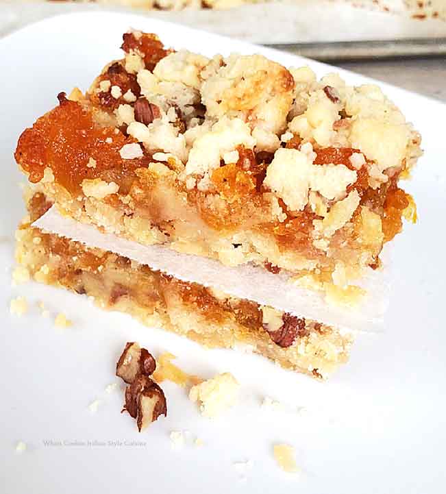 shortbread fruit bars