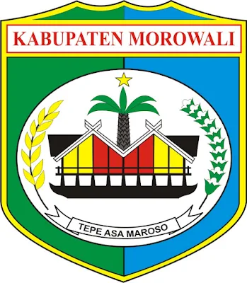 Logo / Lambang Kabupaten Morowali - Latar (Background) Putih & Transparent (PNG)
