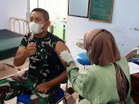 Anggota Kodim Brebes Telah Divaksin Booster