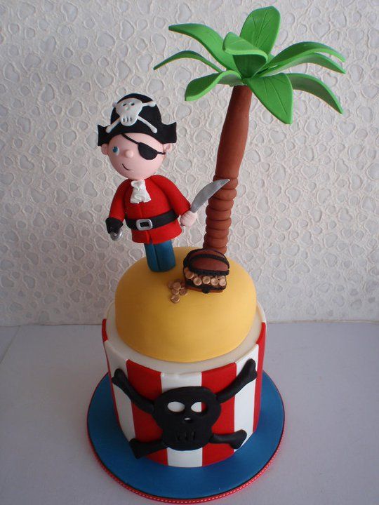 pirate birthday cakes