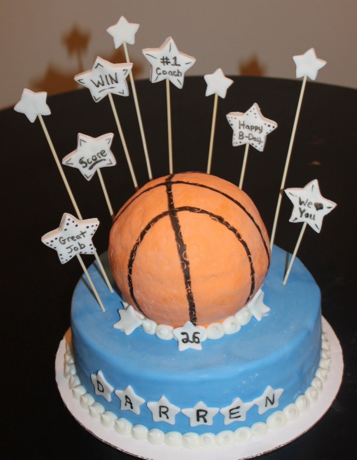 basketball cakes ideas