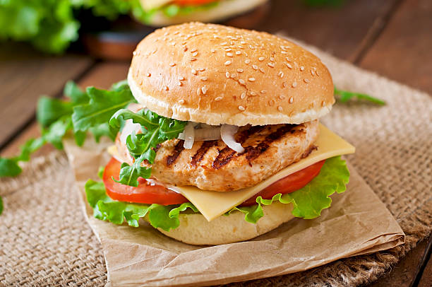 Grilled Chicken Burger Recipe