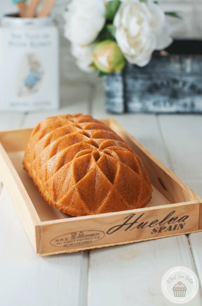 Bundt Cake de vainilla