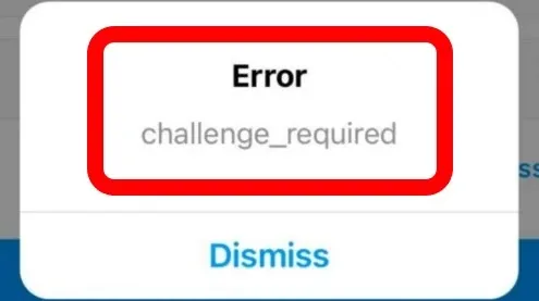 How To Fix Error Challenge_Required Problem Solved in Instagram