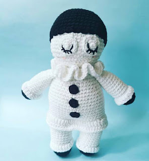 PATRON GRATIS PIERROT AMIGURUMI 48890