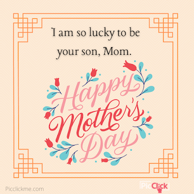 Happy mother's day to you