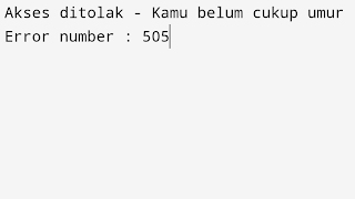 Hasil program exception c++ throw dengan angka