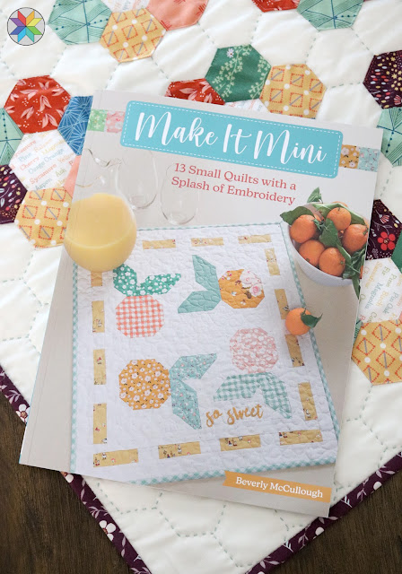 Make it Mini quilt book by Bev McCullough found on A Bright Corner blog