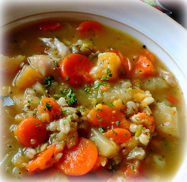 Turkey Carcass Soup