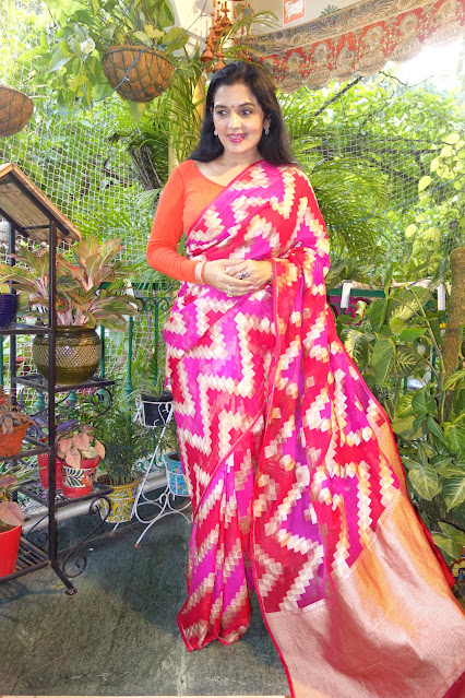 Rangkaat Banarasi saree