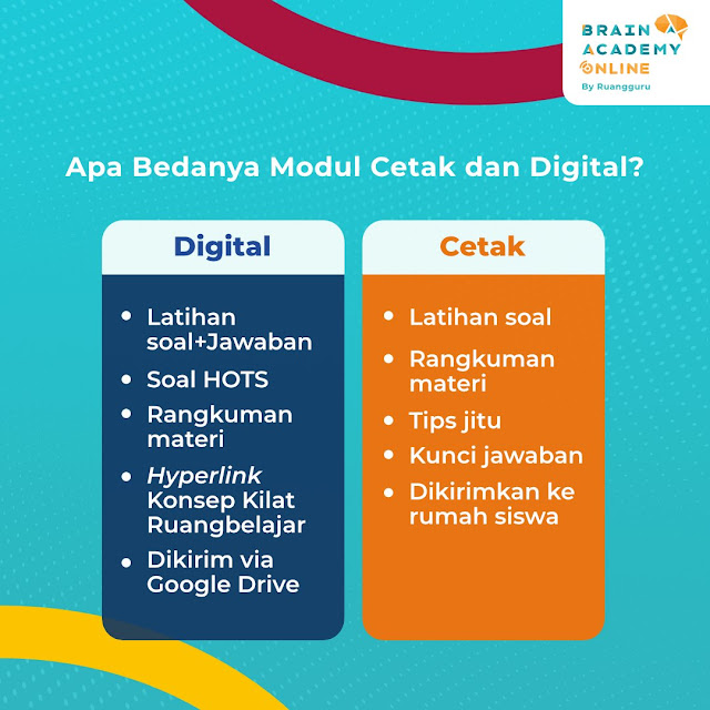 perbedaan modul cetak dan digital