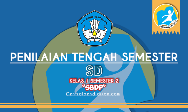 Soal & Jawaban PTS SBdP Kelas 1 SD Semester 2 Kurikulum 2013