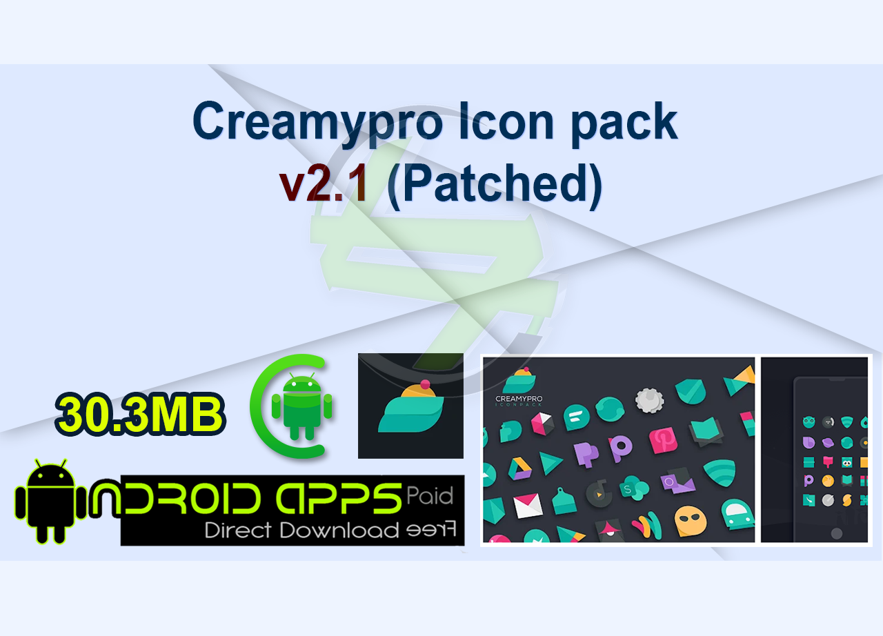 Creamypro Icon pack v2.1 (Patched)