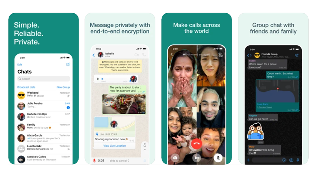 WhatsApp features