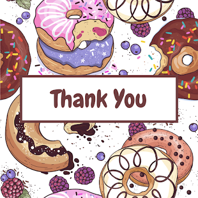 Donut gift tags - free printable