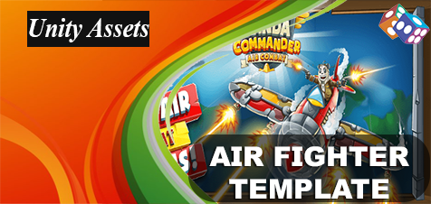 Air Fighter Unity Package: Airplane Shooting Complete Unity Game