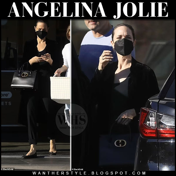 Angelina Jolie Embraces the Ballet Flat Trend in Paris – Footwear News