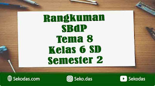 rangkuman sbdp kelas 6 tema 8