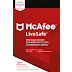 Antivirus - McAfee LiveSafe, Suscrip. 1 año, Multidispositivo (Formato Físico)