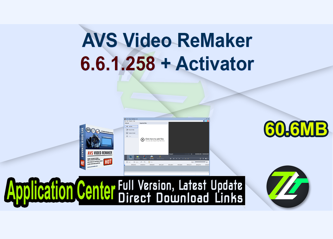 AVS Video ReMaker 6.6.1.258 + Activator