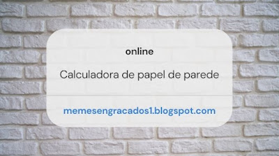 Calculadora de papel de parede online