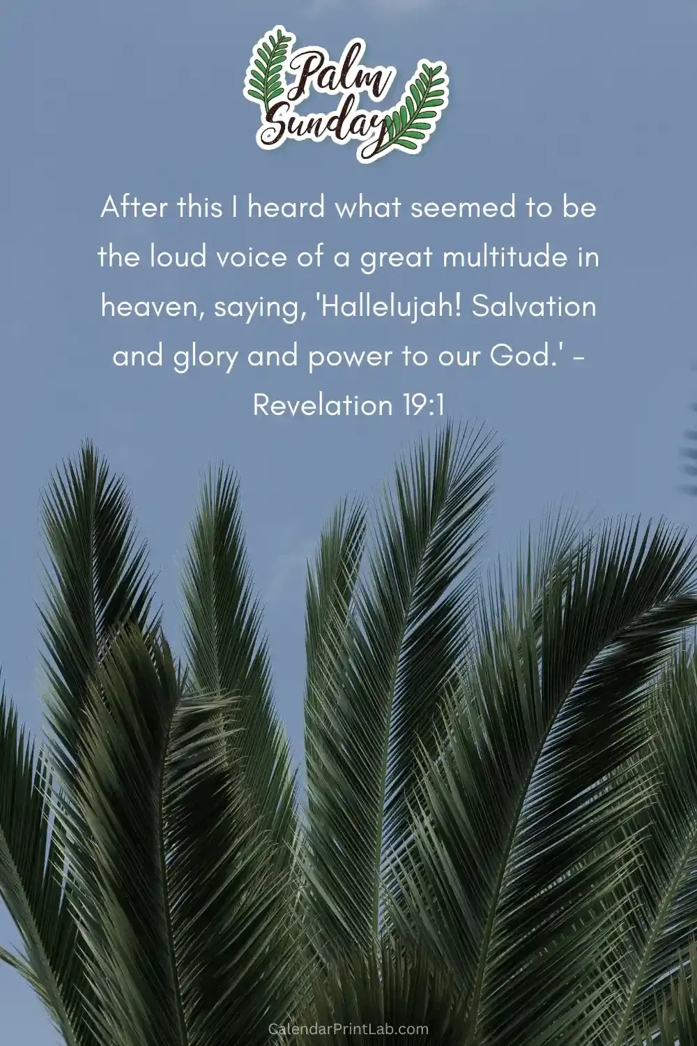 2024 Palm Sunday Verses