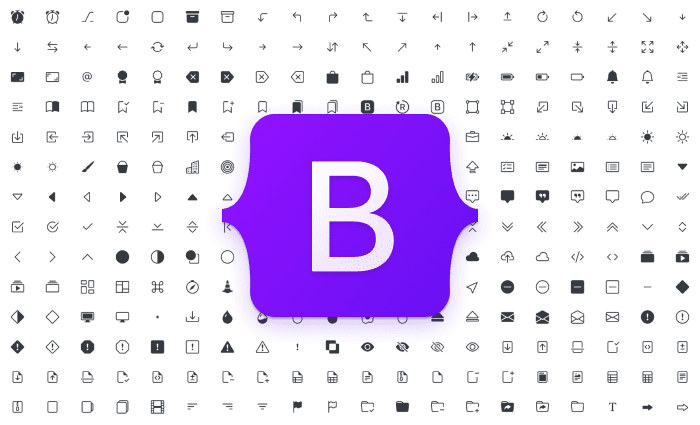 Bootstrap framework.