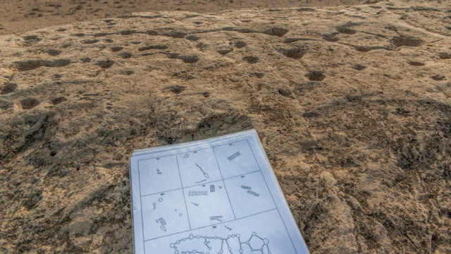The mysterious symbols found carved in Qatar's deserts