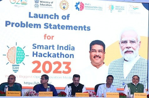 शिक्षा मंत्रालय (एमओई) ने स्मार्ट इंडिया हैकथॉन 2023 के लॉन्च की घोषणा की 