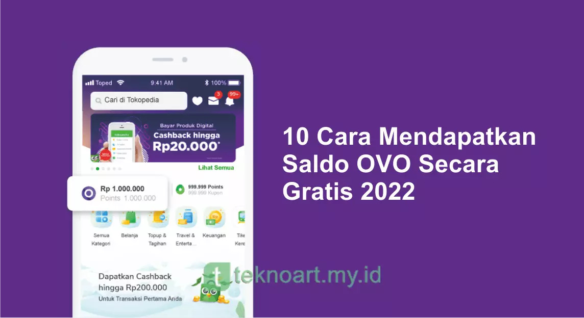 Cara Mendapatkan Saldo OVO Secara Gratis 2023