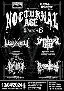 8º NOCTURNAL AGE METAL FEST