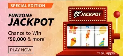 Amazon March Edition Jackpot Quiz