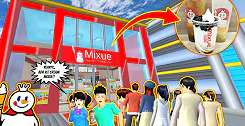 ID Cafe Mixue Di Sakura School Simulator Dapatkan Disini