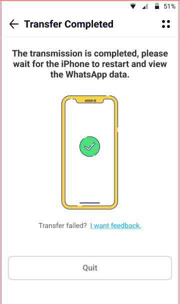 افضل تطبيق نقل محادثات WhatsApp من Android إلى iPhone