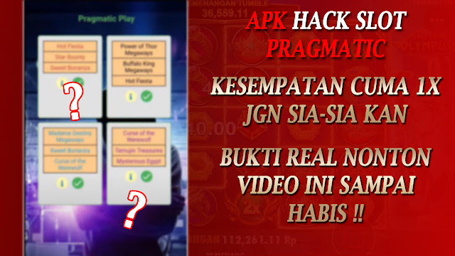 Apk Hack RTP Slot Pragmatic Play Apk Open Slot Online !