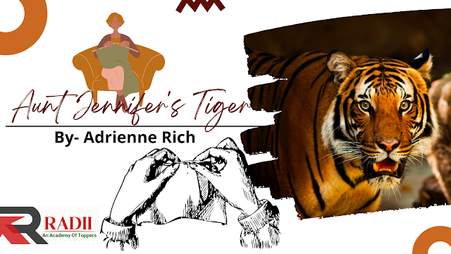 aunt jennifer's tiger by adrienne rich