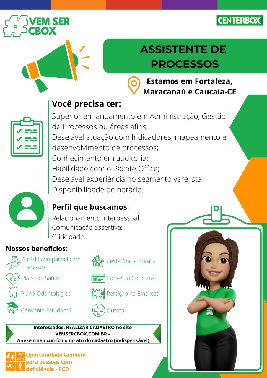 ASSISTENTE DE PROCESSOS