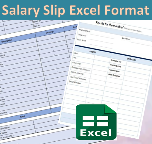 Customizable Pay slip Templates In Excel Format