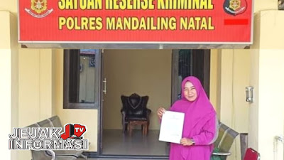 Tertipu Pernikahan Palsu, SR Laporkan FKH ke Polres Mandailing Natal