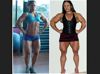 Full profile of muscular female bodybuilder Kashma Maharaj – 16 inch biceps, 26 inch quads and 170lbs of hardcore female muscle