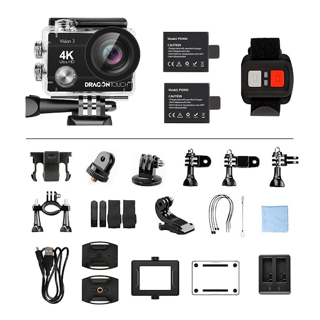 Dragon Touch 4K Action Camera