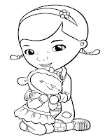 Doc McStuffins coloring pages