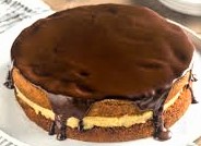 A Boston cream pie is a yellow cake.